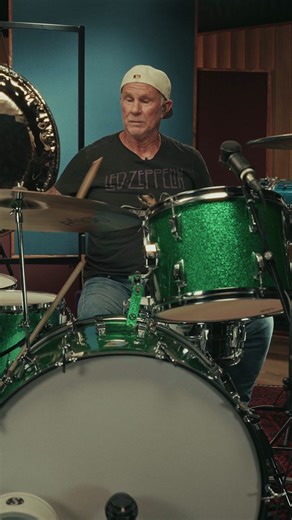 Chad Smith's first-ever Drumeo course. Learn the '70s grooves that built his legendary style, then join Chad for an exclusive one-time LIVE workshop where you can hang out and ask questions. It’s your once-in-a-lifetime chance to hang out and learn from Chad. Class starts March 2nd. Click the link to enroll now. | Drumeo
