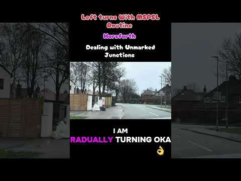 Left turns with MSPSL Horsforth Junctions 04.03.2026
