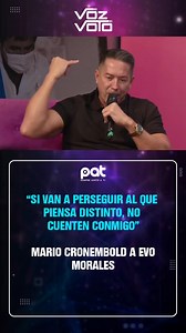 VOZ Y VOTO ENRIQUE SALAZAR - MARIO CRONEMBOLD | Enrique Salazar