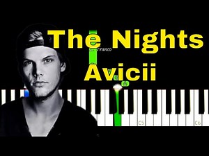 Avicii - The Nights - EASY Piano Tutorial