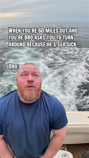 I’ve been on a gas ⛽️ meme kick lately…Anyway, gas is too damn expensive to be turning around 'cause you have a tummy ache, bro. Buckle up, buttercup – it’s gonna be a long day 'cause we’re staying! #fishing #fishinglife #boatlife #meme #gas