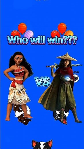 Moana vs Raya - who comes on top? #versus #foryou