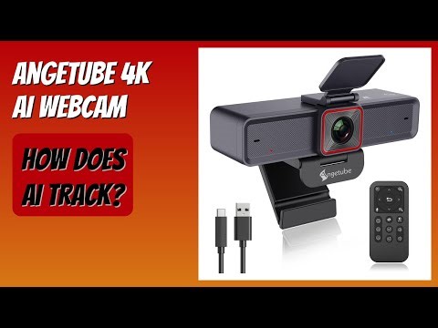 REVIEW (2025): Angetube 4K AI Webcam. Features