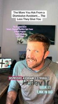 The More You Ask From a Dismissive Avoidant… The Less They Give You