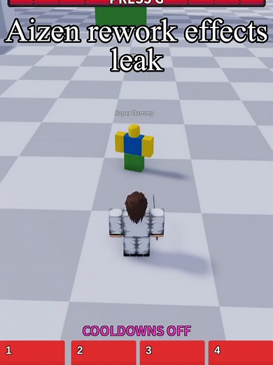aizen rework leak #aba #animebattlearena #abaroblox | aba