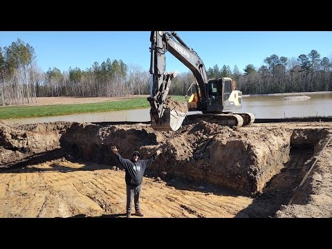 Breaking Ground On An Epic Size Pool!
