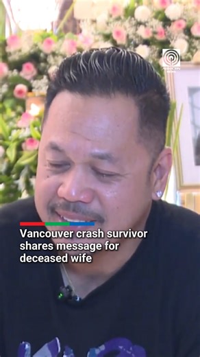 120K views · 775 reactions | Vancouver crash survivor shares message for deceased wife | ABS-CBN News | Facebook