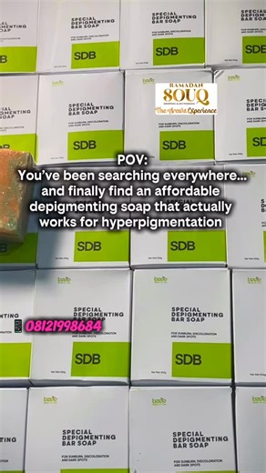 Zainab Princess Alasan | Acne & Hyperpigmentation Expert on Instagram: "You finally find a thoughtfully priced depigmenting soap that helps with dark spots, uneven skin tone, and different forms of hyperpigmentation handmade, gentle, and safe even for pregnant & breastfeeding mums. 💰 ₦8,550 at the Ruby Trade Fair (Price goes up to ₦12,000 after the 15th) 📍 Ramadan Souq 🗓 15th February 2026 📍 Rainbow Event Marquee Garki Abuja ⏳ One-day only Come early and look for our stand 📞 Call: 091210906