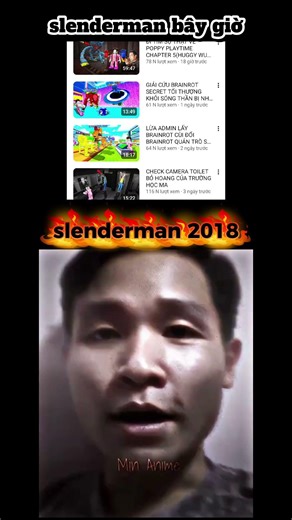 slenderman 2026 VS slenderman 2018 #minecraft