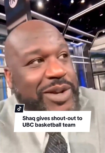 Shaquille O'Neal Supports UBC Thunderbirds Basketball Team