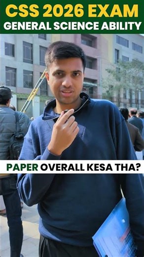 CSS 2026 Exam | GSA Paper | Feedback | #nearpeer #css2026 #exam