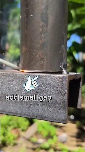 welding tips make strong joint! #stickwelding #shorts