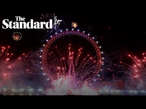 New Year's Eve: Huge firework display lights up London as world welcomes 2024