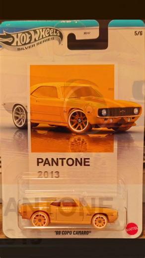 1969 Chevrolet Camaro Pantone Color Showcase