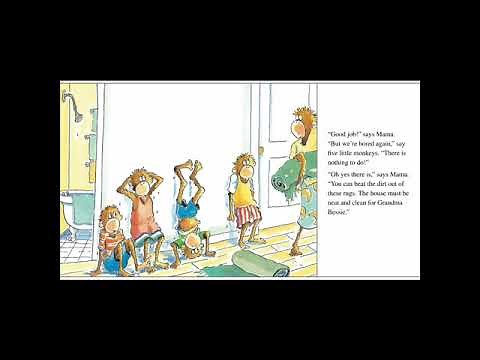 Five Little Monkeys With Nothing To Do by Eileen Christelow