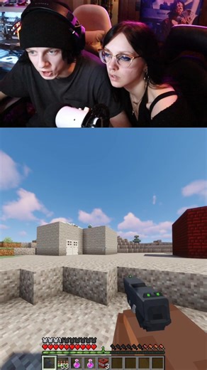 Funny Minecraft Raid Moments with My Shnookums