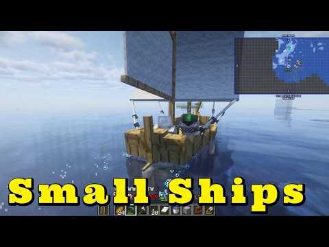 Mod Small Ships barcos legais minecraft