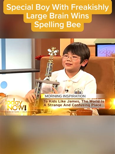 Special Boy With Freakishly Large Brain Wins Spelling Bee | the onion