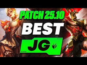The BEST Junglers For All Ranks On Patch 25.10! | Season 15 Tier List League of Legends
