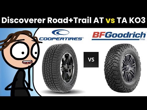 Cooper Discoverer Road+Trail AT vs BFGoodrich All-Terrain T/A KO3 (Comparison and Review)