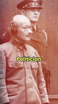Why Was Japan's Wartime Leader Executed After WWII?