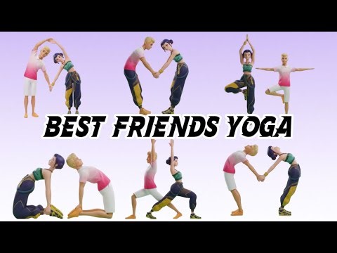 Best Friends Yoga Poses | Partner Yoga Challenge With Friends