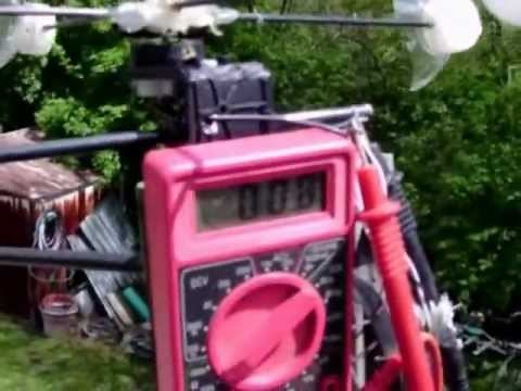 Homemade Anemometer Wind Gauge