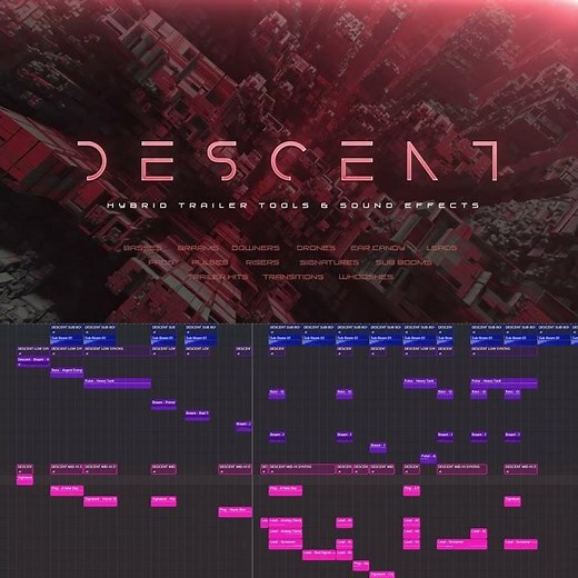 Elevate Your Productions with DESCENT's Hybrid Instruments and Cinematic SFX