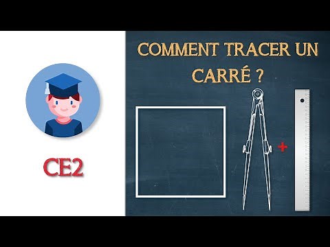Tracer un carré - CE2 - Petits Savants