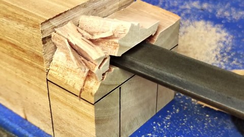 Master the Art of Japanese Woodworking: Carpenter’s Angled Wood Joining Techniques Explained