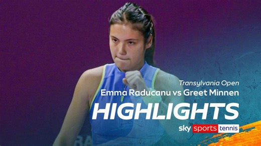 Emma Raducanu: British No 1 wins first match since splitting from coach Francis Roig at Transylvania Open