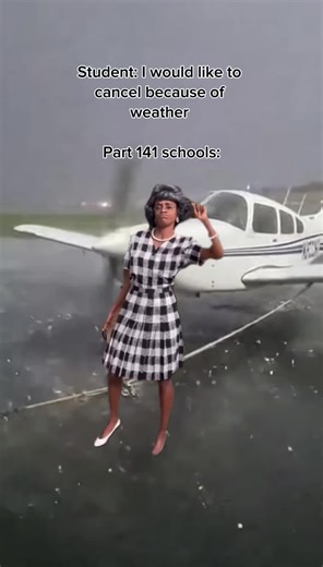 The weather is VFR. Actually, perfect day to fly #thecfichronicles #aviationmemes #student #cfi #ppl