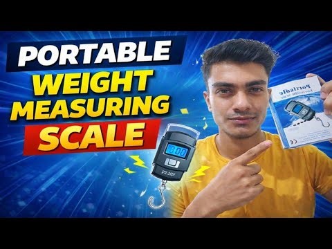 Best portable weight measuring scale 😍.