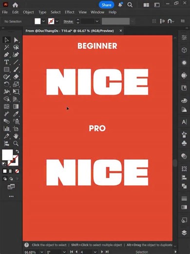 118K views · 7.6K reactions | Adobe Illustrator 2025 - Tips for creating Title Text 3D Effect like a PRO #ducthangds #adobe | Đức Thắng DS | Facebook