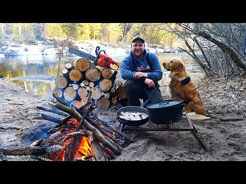 3 Day Camping Adventure in Michigan’s Upper Peninsula (Spring Steelhead Fishing)