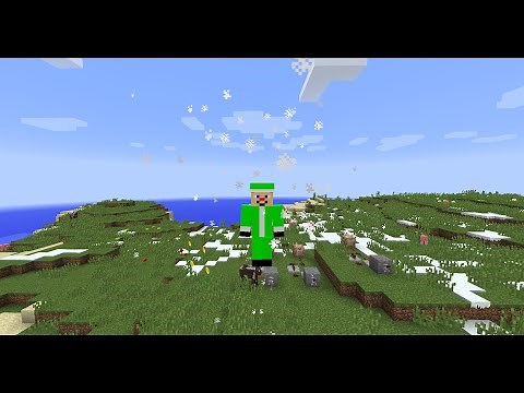 Minecraft Astuce Command Block:Particules de Neige ou de Lave