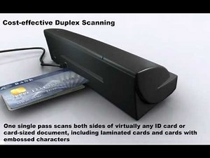 Ambir DS687 Card Scanner Video