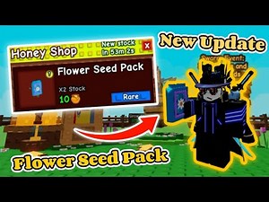 How to get Flower Seed Pack and New Update in Grow a Garden | Roblox