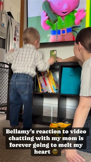 ✨ For some families, time with grandparents looks like planting flowers together, sleepovers, or popping over while mom and dad go on a date night. But for us? It looks like FaceTime calls across states, miles, and moments in between. 💛📱Bellamy’s reaction to seeing his Nana is absolutely priceless. The pure joy on his face every single time reminds me that connection doesn’t have to look the same for everyone to be meaningful. What matters is that he feels loved, and he does. So much. ✨ #MomLi