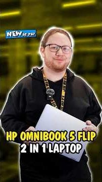 One laptop, four ways to use it. Meet the HP OmniBook 5 Flip | JB HI-FI