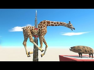 Jump Over Giant Piercer - Animal Revolt Battle Simulator