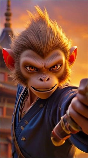 Wukong vs Tiger: The Ultimate Anime Showdown! 🐅🔥🐒👑 (PG Version)