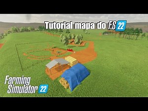 Tutorial fazendo mapa do zero ep: 7 Farming Simulator 22 #cammus #fs22 #modhub