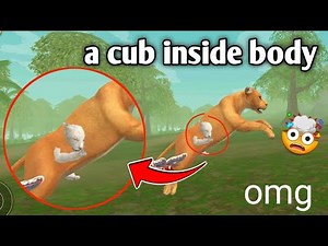 This Cub stuck in lioness body but how 😮 wildcraft top 20 mind blowing fun glitchs in 2025😮