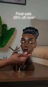 1.9K views · 43 reactions | Website: Headscents.net 25% off now! ✨ Last chance to own the piece ✨ #incense #incenseburner #Headscents #SmallBusiness #uniquegifts #selfcare | Headscents | Facebook
