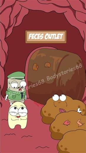 The Real Reason Plums Make You Poop #animation #funnyvideo #health