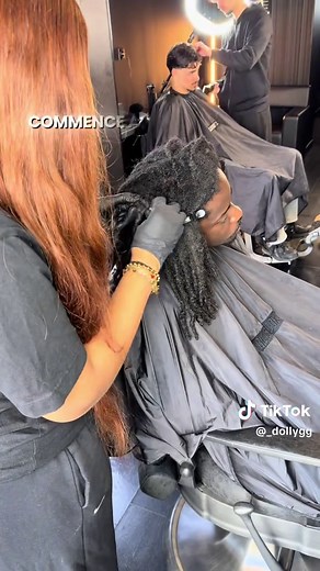 ⚠️❗️RÉSULTAT A LA FIN 😍le bon décrassage sur locks 🍋🪮#locks #décrassage #decrassagelocks #locs #lockticienne