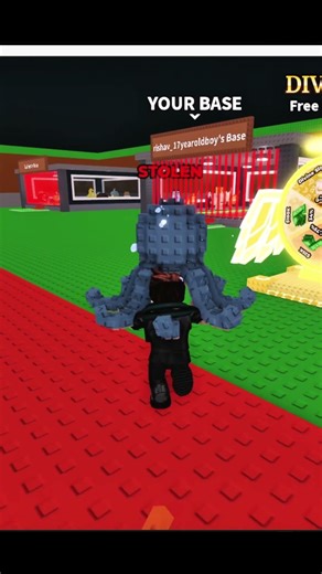 stealing a w brainrot #roblox #brainrot #invincible