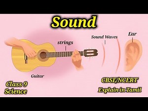 Sound | Class 9 | CBSE NCERT | Science | important | explain in Tamil | mathi