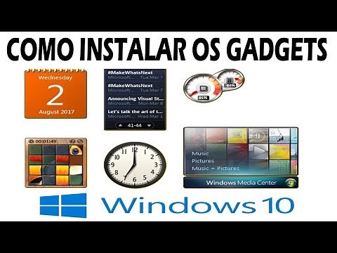 Como Instalar Os Gadgets No Windows 10